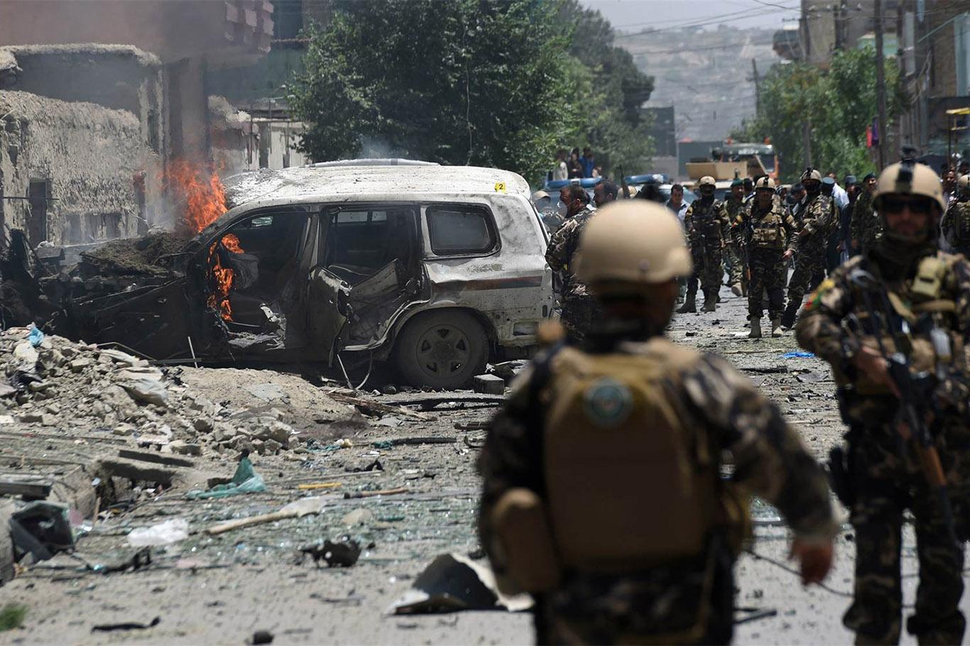 Afganistan'ın başkenti Kabil'de bombalı saldırı: 48 ölü